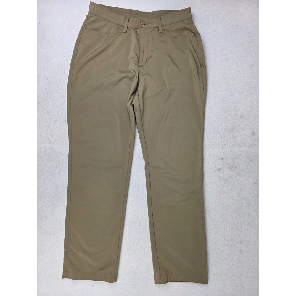 Under Armour Men's Size 34x30 Khaki Loose Fit Tech Golf Pants